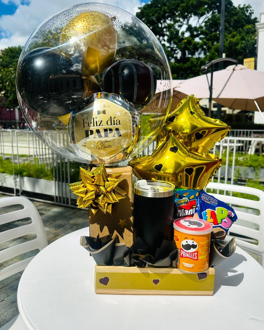 Box Dorado y negro - Regalo día del Padre